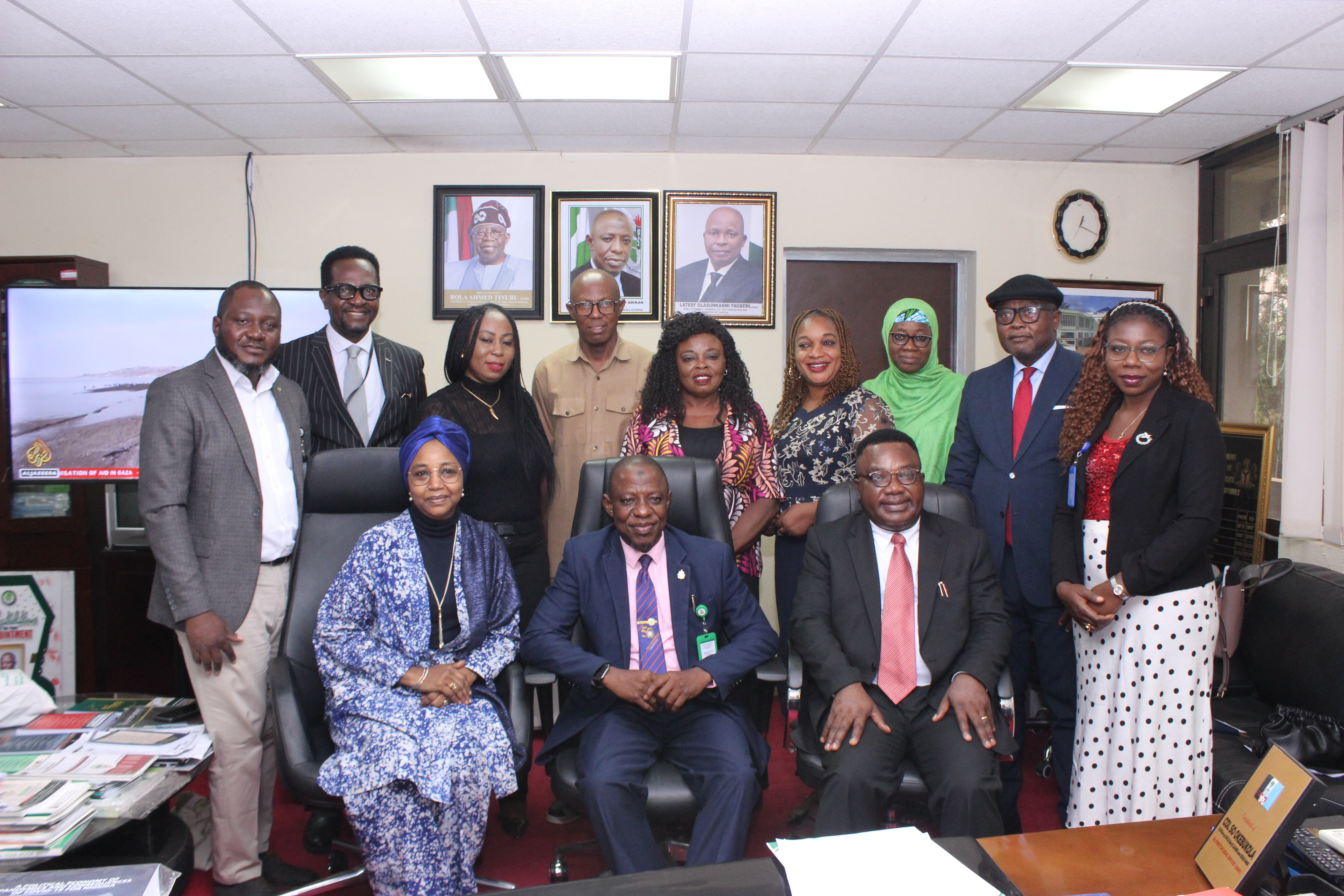 NHRC pays Visit to DG of National Judicial Intitude