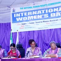 The Panelis, Engr. janet Adeyemi, Mrs Irene Awunah Ikyegh, Dr. Ene Ede and Dr. Bunmi Dipo